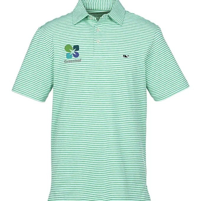 Vineyard Vines Heathered Winstead Sankaty Polo
