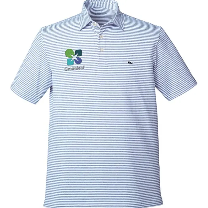 Vineyard Vines Heathered Winstead Sankaty Polo