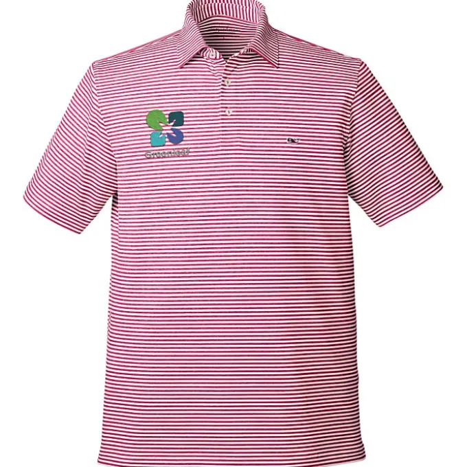 Vineyard Vines Heathered Winstead Sankaty Polo