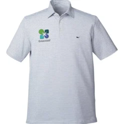 Vineyard Vines Heathered Winstead Sankaty Polo