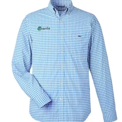 Vineyard Vines On-The-Go Nylon Gingham Shirt