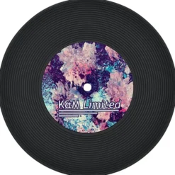 Vintage Record Coaster