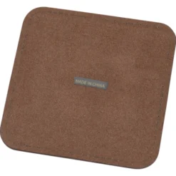 Vintage Square Bonded Leather Coaster