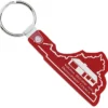Virginia Soft Keychain - Translucent