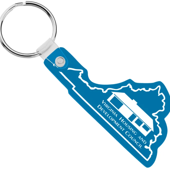 Virginia Soft Keychain - Translucent