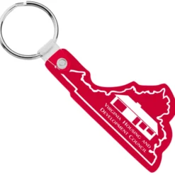 Virginia Soft Keychain - Translucent