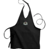 V-Neck Bib Apron with Two Pockets - 24 hr