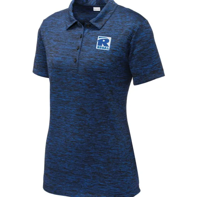 Voltage Heather Polo - Ladies' - 24 hr