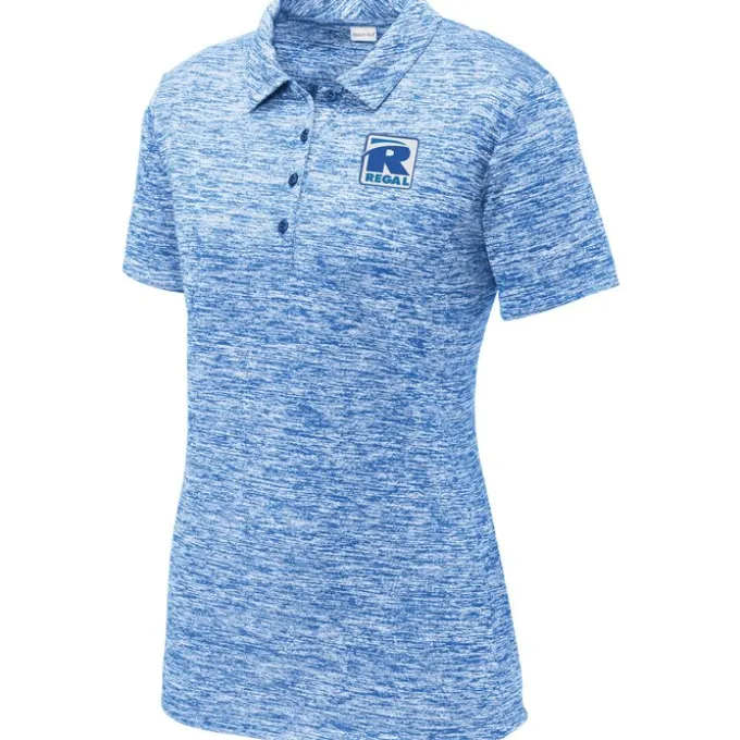 Voltage Heather Polo - Ladies' - 24 hr