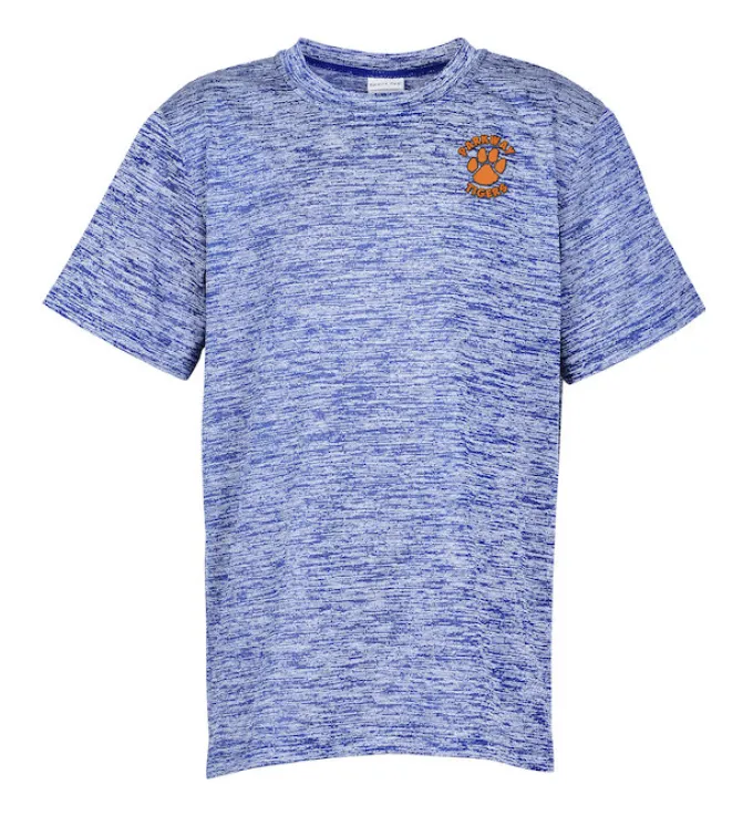 Voltage Heather T-Shirt - Youth - Embroidered