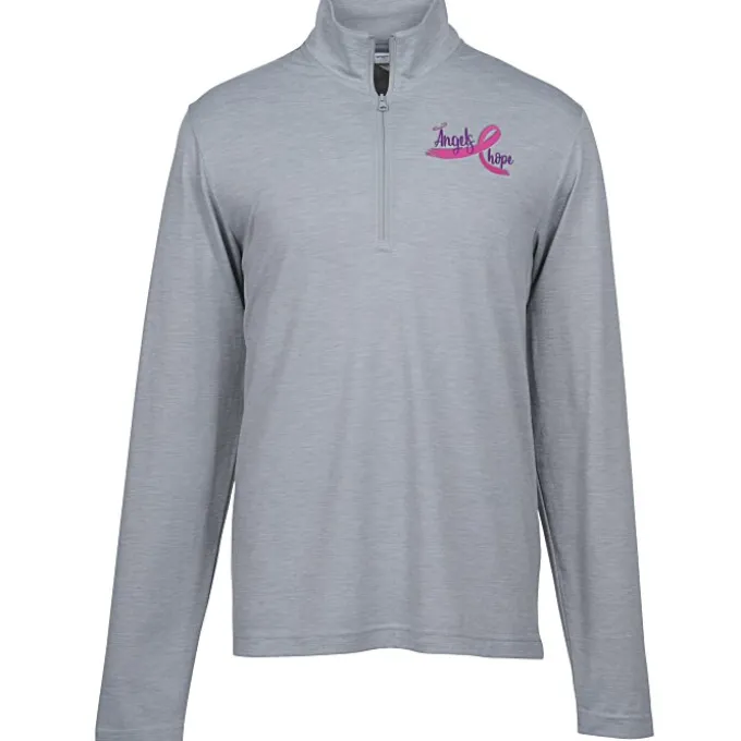 Voltage Tri-Blend Wicking 1/4-Zip Pullover - Men's