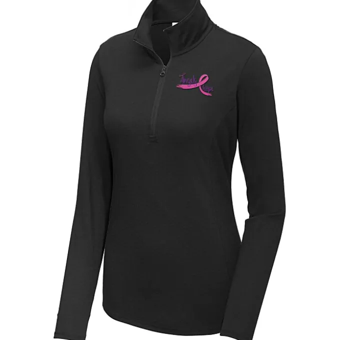 Voltage Tri-Blend Wicking 1/4-Zip Pullover - Ladies'