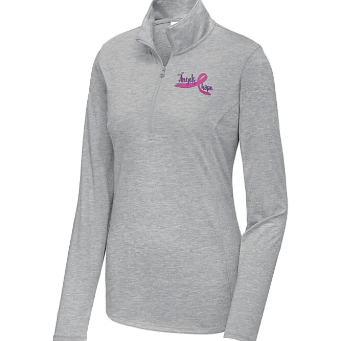 Voltage Tri-Blend Wicking 1/4-Zip Pullover - Ladies'