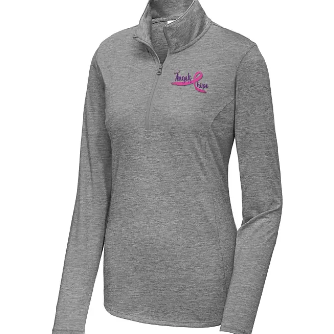 Voltage Tri-Blend Wicking 1/4-Zip Pullover - Ladies'