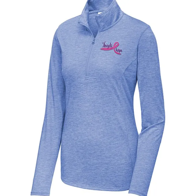 Voltage Tri-Blend Wicking 1/4-Zip Pullover - Ladies'