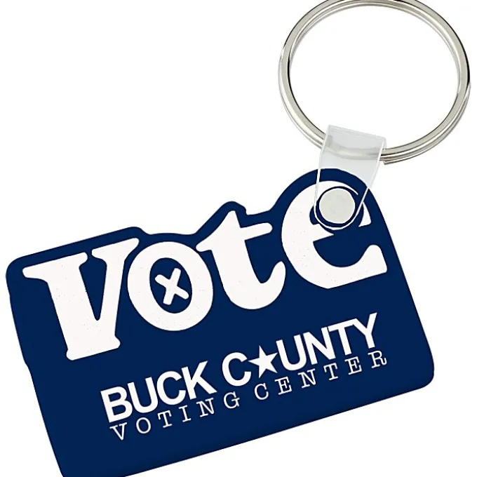 Vote Soft Keychain - Opaque