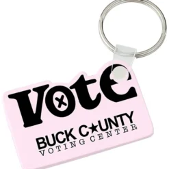 Vote Soft Keychain - Opaque
