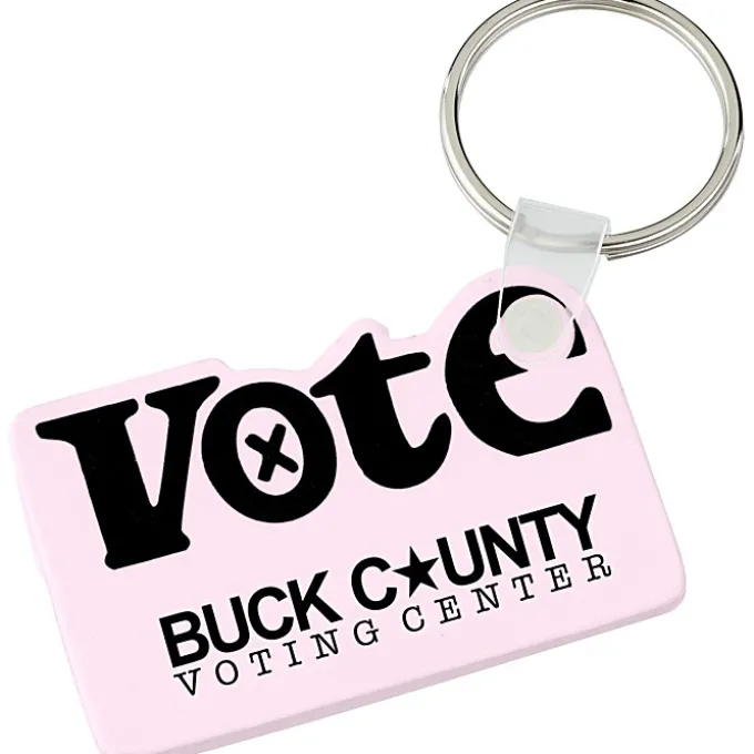 Vote Soft Keychain - Opaque