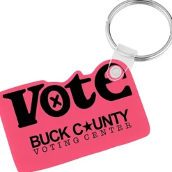 Vote Soft Keychain - Translucent
