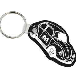 VW Bug Soft Keychain - Opaque