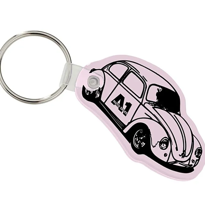 VW Bug Soft Keychain - Opaque