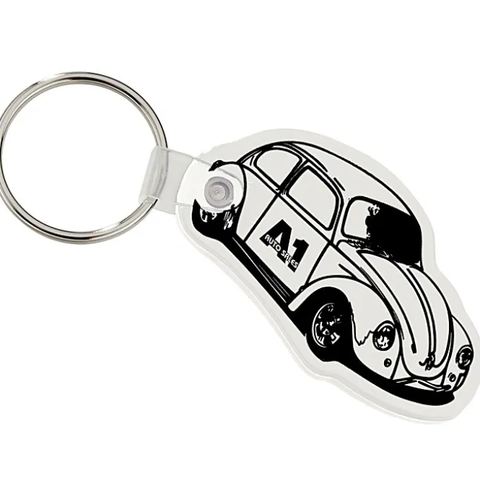 VW Bug Soft Keychain - Opaque