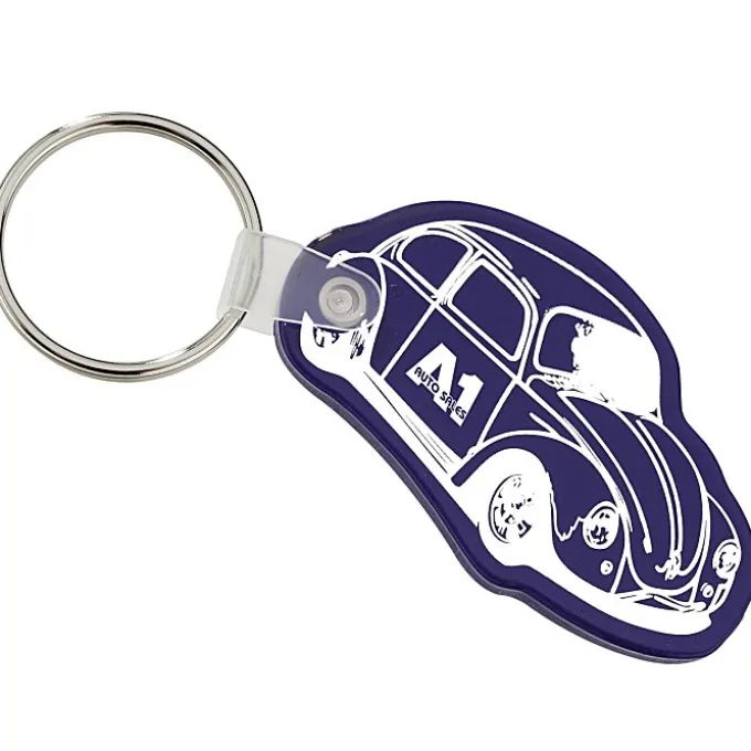 VW Bug Soft Keychain - Opaque