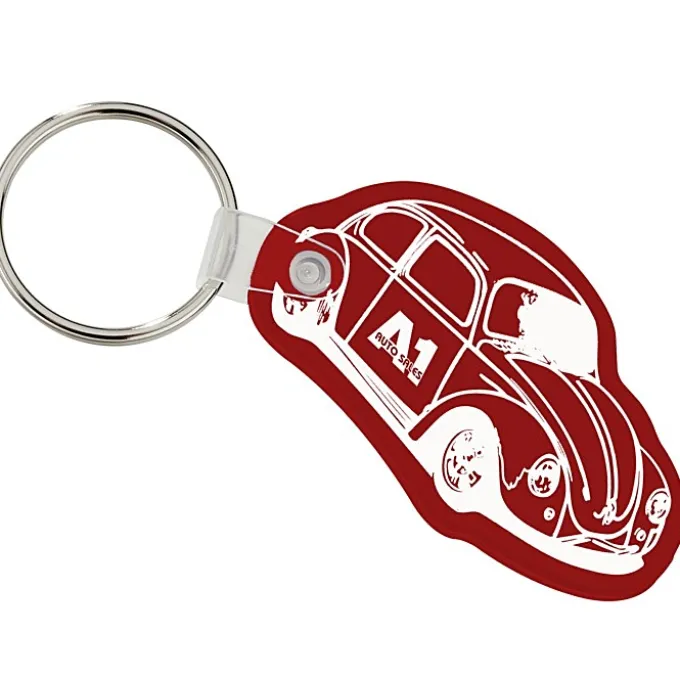 VW Bug Soft Keychain - Opaque