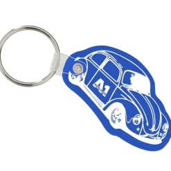 VW Bug Soft Keychain - Opaque