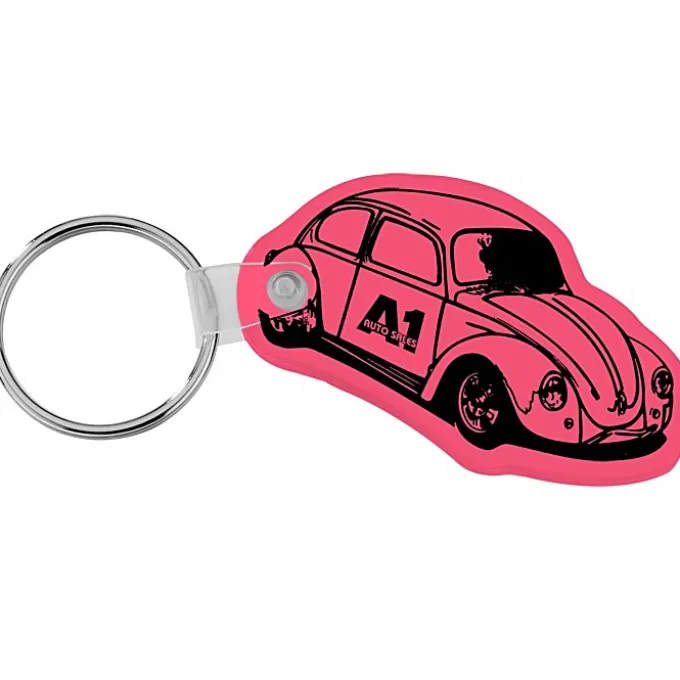 VW Bug Soft Keychain - Translucent
