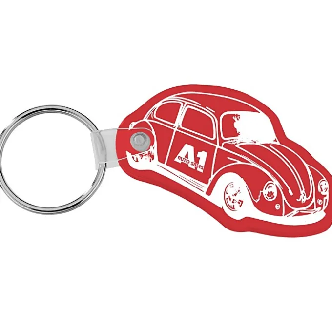 VW Bug Soft Keychain - Translucent