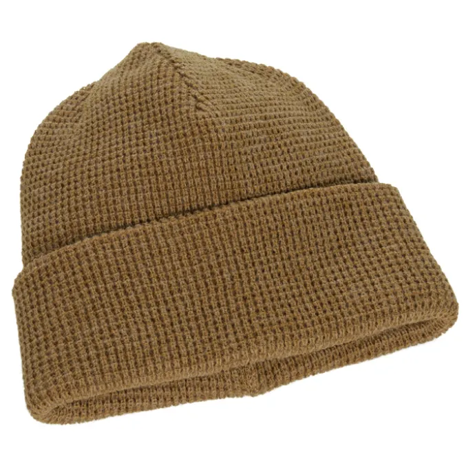 Waffle Knit Cuff Beanie