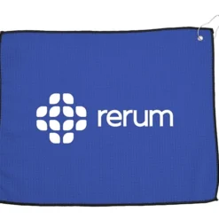 Waffle Knit Golf Towel - 15 inches x 18 inches
