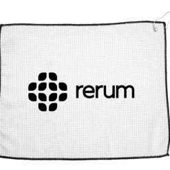 Waffle Knit Golf Towel - 15 inches x 18 inches