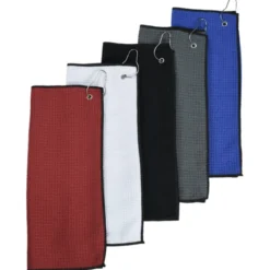 Waffle Knit Golf Towel - 15 inches x 18 inches - 24 hr