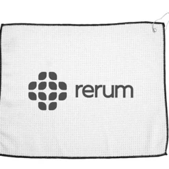 Waffle Knit Golf Towel - 15 inches x 18 inches - 24 hr