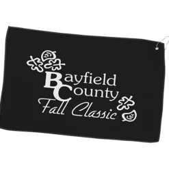 Waffle Knit Golf Towel - 16 inches x 26 inches