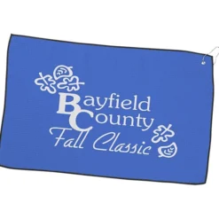 Waffle Knit Golf Towel - 16 inches x 26 inches