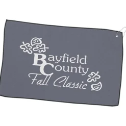Waffle Knit Golf Towel - 16 inches x 26 inches - 24 hr