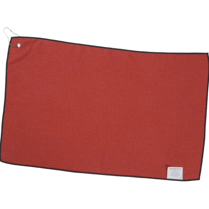 Waffle Knit Golf Towel - 16 inches x 26 inches - 24 hr