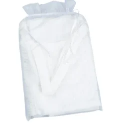 Waffle Weave Thigh Length Robe - White