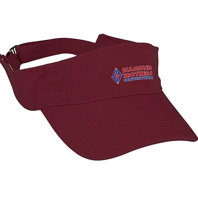 Washed Cotton Twill Visor