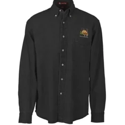 Washed Denim Long Sleeve Shirt - Men's