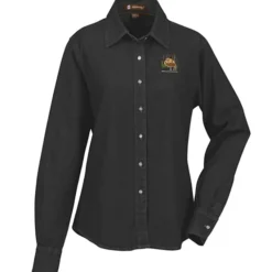 Washed Denim Long Sleeve Shirt - Ladies'