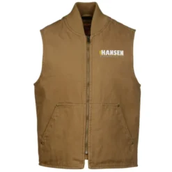Washed Duck Cloth Work Vest