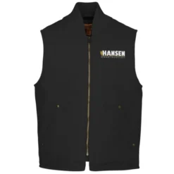 Washed Duck Cloth Work Vest