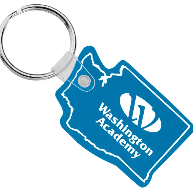 Washington Soft Keychain - Translucent
