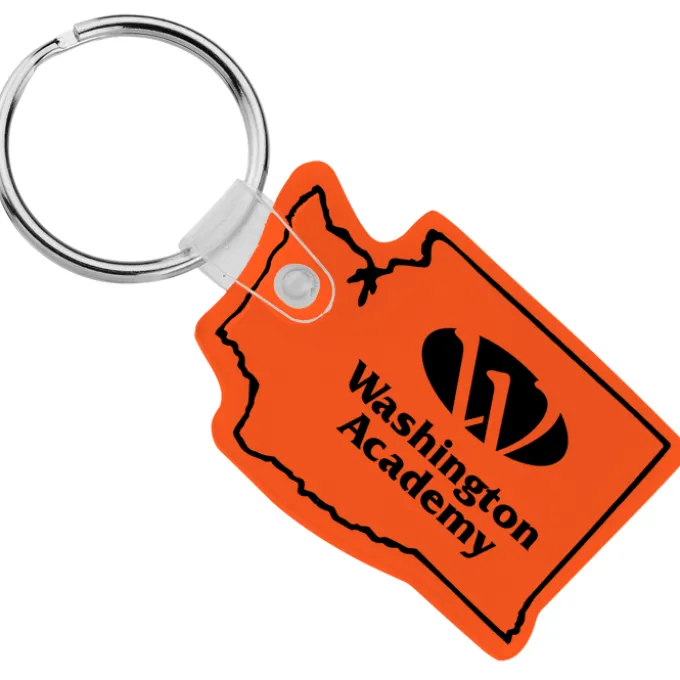 Washington Soft Keychain - Translucent