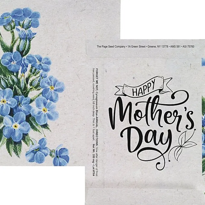 Watercolor Seed Packet - Forget-Me-Not