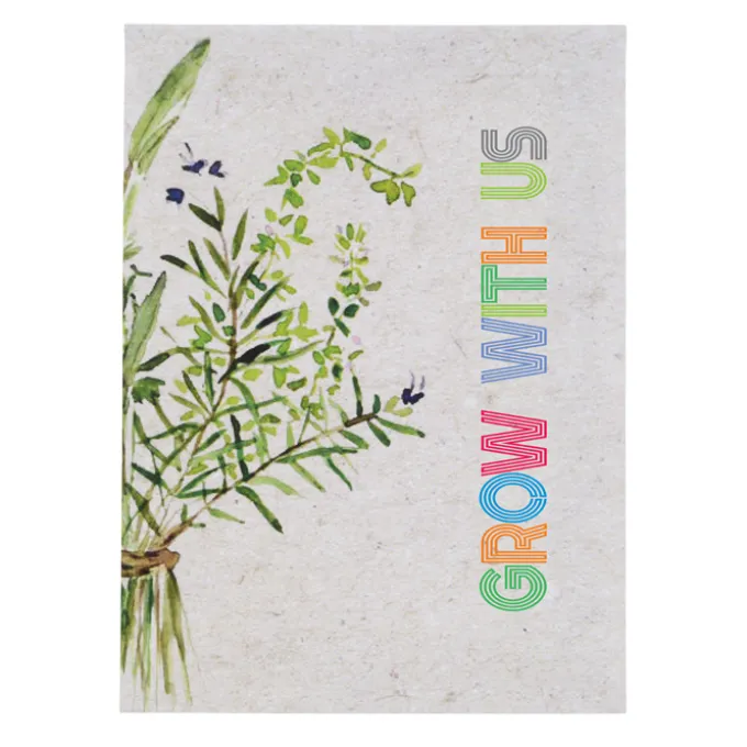 Watercolor Seed Packet - Herb Mix